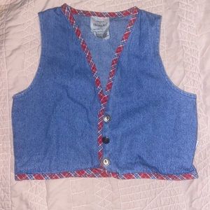 Thrifted vest